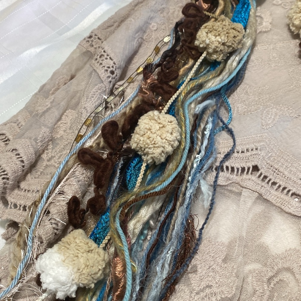 Artisan Textured Scarf - Picture 8 of 10